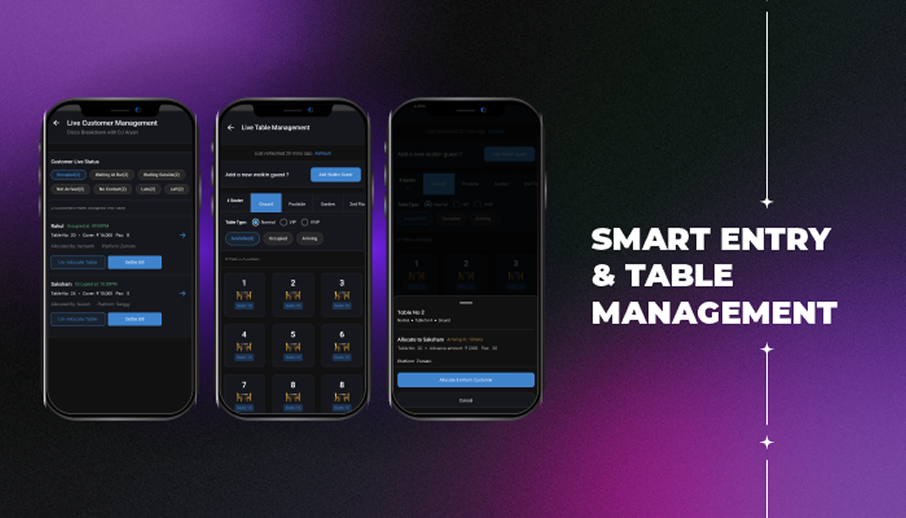 Smart Entry & Table Management